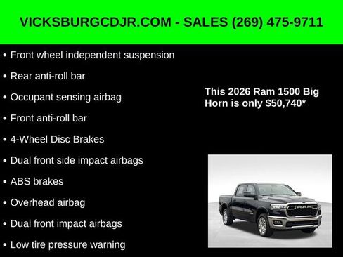 New 2026 RAM 1500 Big Horn image 33