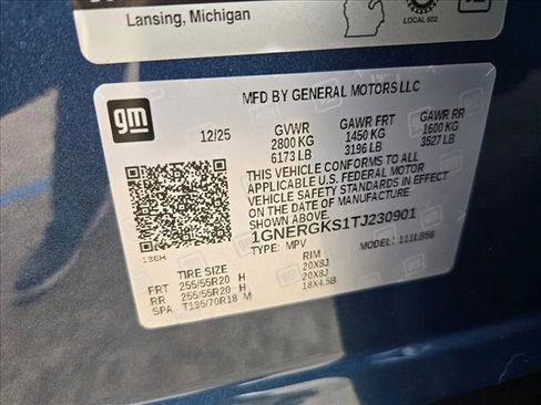 New 2026 Chevrolet Traverse LT w/ Sun and Wheel Package image 21