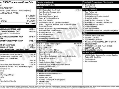 Used 2018 RAM 3500 Tradesman w/ Chrome Appearance Group image 12