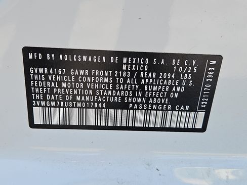 New 2026 Volkswagen Jetta SEL image 20