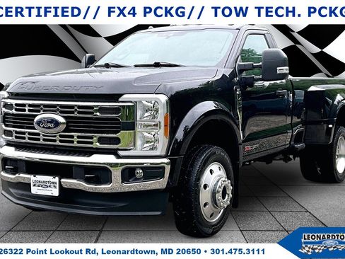 Certified 2023 Ford F450 XL w/ 360-Degree Camera Package AWD/4WD image 1