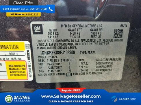 Used 2015 Chevrolet Traverse LS FWD image 19