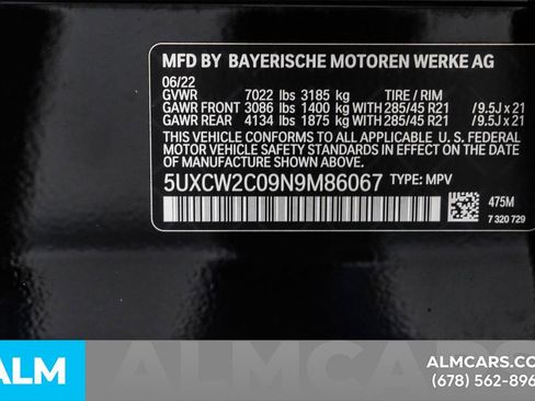 Used 2022 BMW X7 xDrive40i w/ M Sport Package image 67