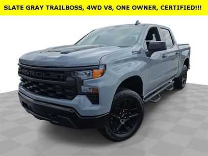 Certified 2024 Chevrolet Silverado 1500 Custom Trail Boss w/ Dark Appearance Package