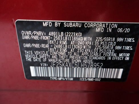 Used 2020 Subaru Forester Touring image 43