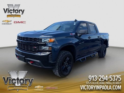 Used 2021 Chevrolet Silverado 1500 Custom Trail Boss AWD/4WD image 1
