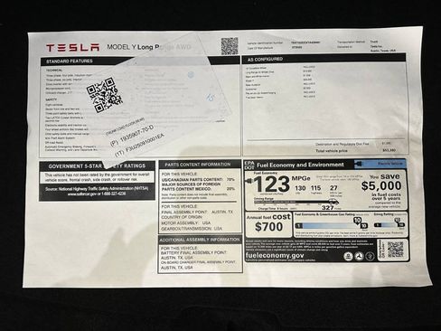 Used 2026 Tesla Model Y Long Range image 4