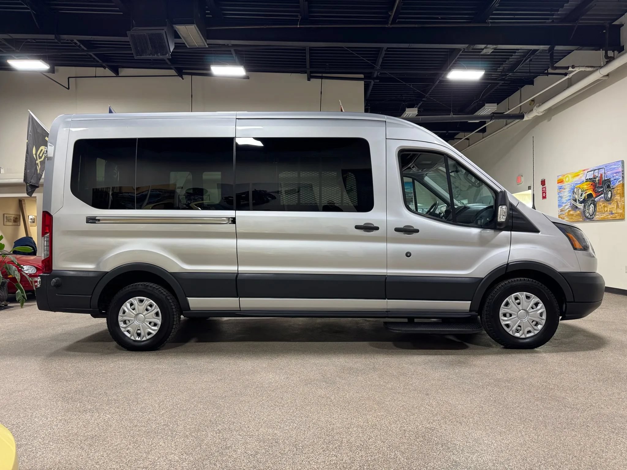 Used 2015 Ford Transit 350 148 Medium Roof RWD image 5