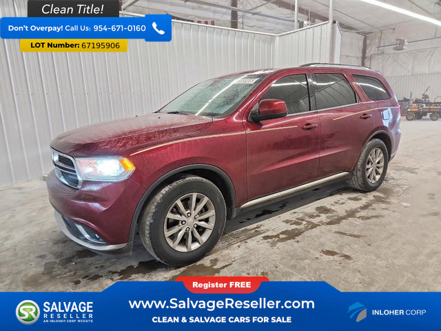 Used 2018 Dodge Durango SXT w/ Quick Order Package 2BB RWD image 1