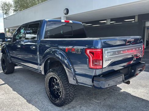 Used 2017 Ford F150 Platinum w/ Equipment Group 701A Luxury AWD/4WD image 3