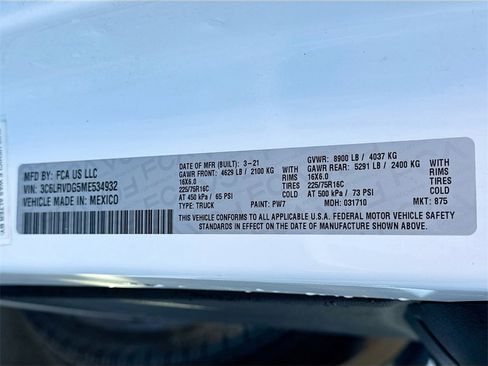 Used 2021 RAM ProMaster 2500 image 18