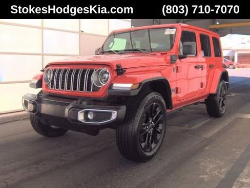 Used 2025 Jeep Wrangler Unlimited Sahara w/ Safety Group image 1