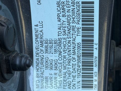 Used 2021 Honda Insight EX image 14