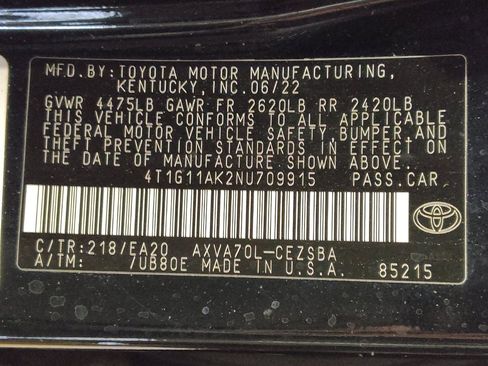 Used 2022 Toyota Camry SE image 33