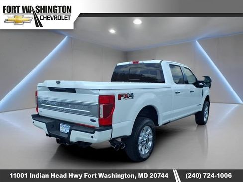 Used 2020 Ford F350 Platinum w/ FX4 Off-Road Package AWD/4WD image 4