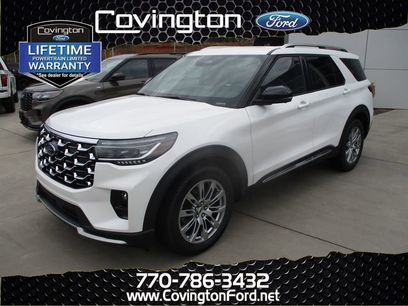 New 2026 Ford Explorer Platinum