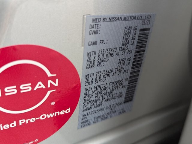 Used 2025 Nissan Murano SL AWD/4WD image 32