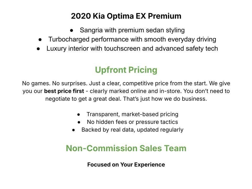 Used 2020 Kia Optima Premium FWD image 3