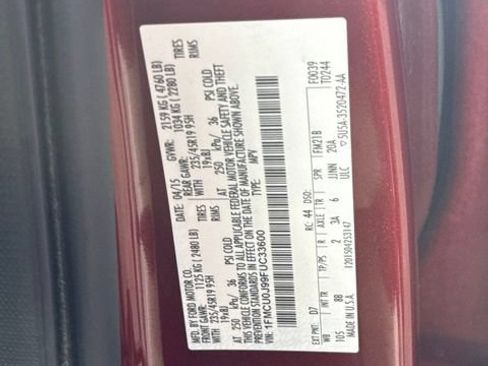 Used 2015 Ford Escape Titanium w/ Equipment Group 301A FWD image 11
