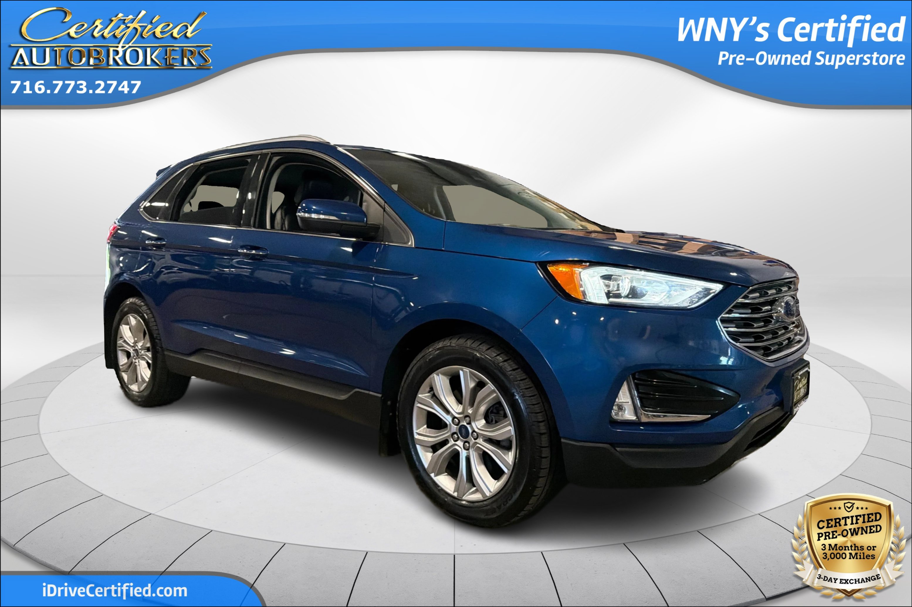 Used 2020 Ford Edge Titanium AWD/4WD image 3