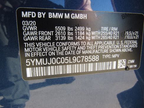 Used 2020 BMW X4 M w/ Executive Package image 32