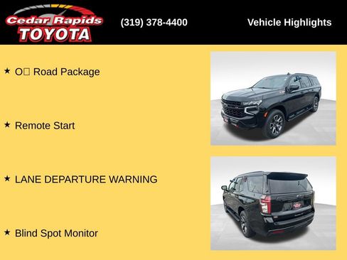 Used 2023 Chevrolet Tahoe Z71 AWD/4WD image 30