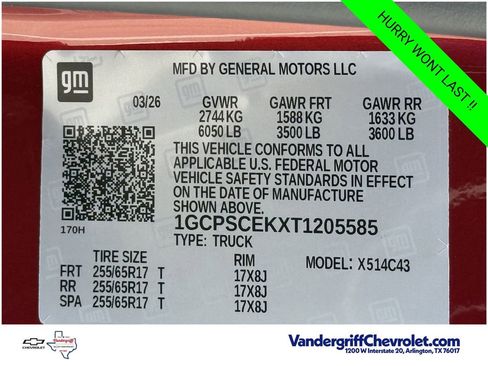 New 2026 Chevrolet Colorado LT w/ LT Convenience Package RWD image 23