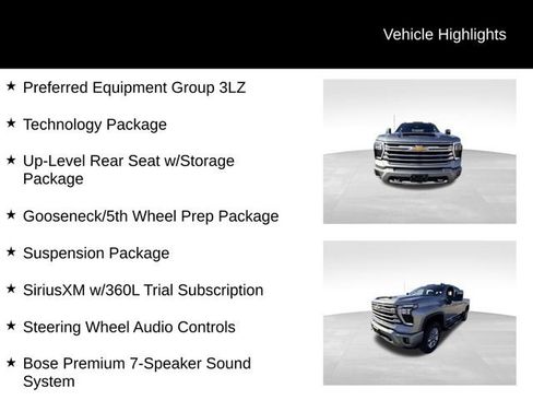 Certified 2025 Chevrolet Silverado 3500 High Country w/ Technology Package image 13