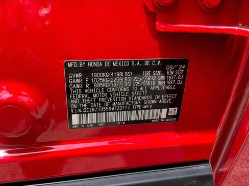 Used 2025 Honda HR-V Sport image 34