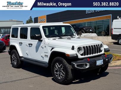 Used 2024 Jeep Wrangler Unlimited Sahara