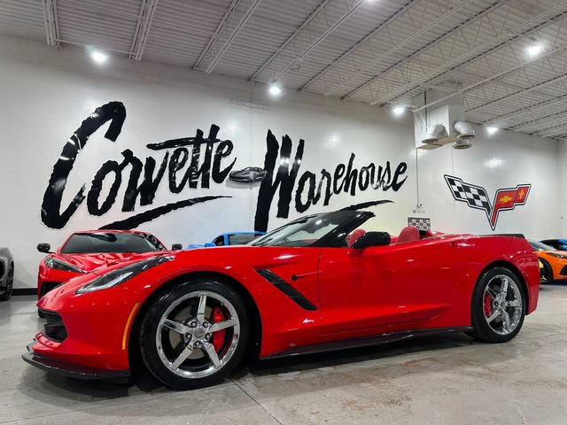 Used 2014 Chevrolet Corvette Stingray Convertible w/ 3LT Preferred Equipment Group RWD image 1