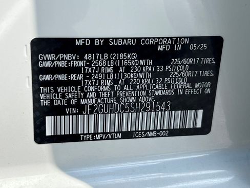 New 2025 Subaru Crosstrek 2.5i Premium w/ Crosstrek Mirror Package image 31