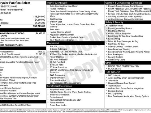 New 2026 Chrysler Pacifica Select image 6