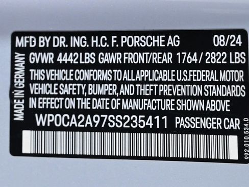 Certified 2025 Porsche 911 Carrera image 29
