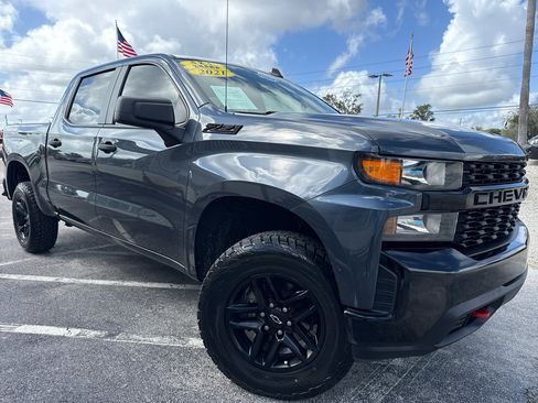 Used 2021 Chevrolet Silverado 1500 Custom Trail Boss image 48