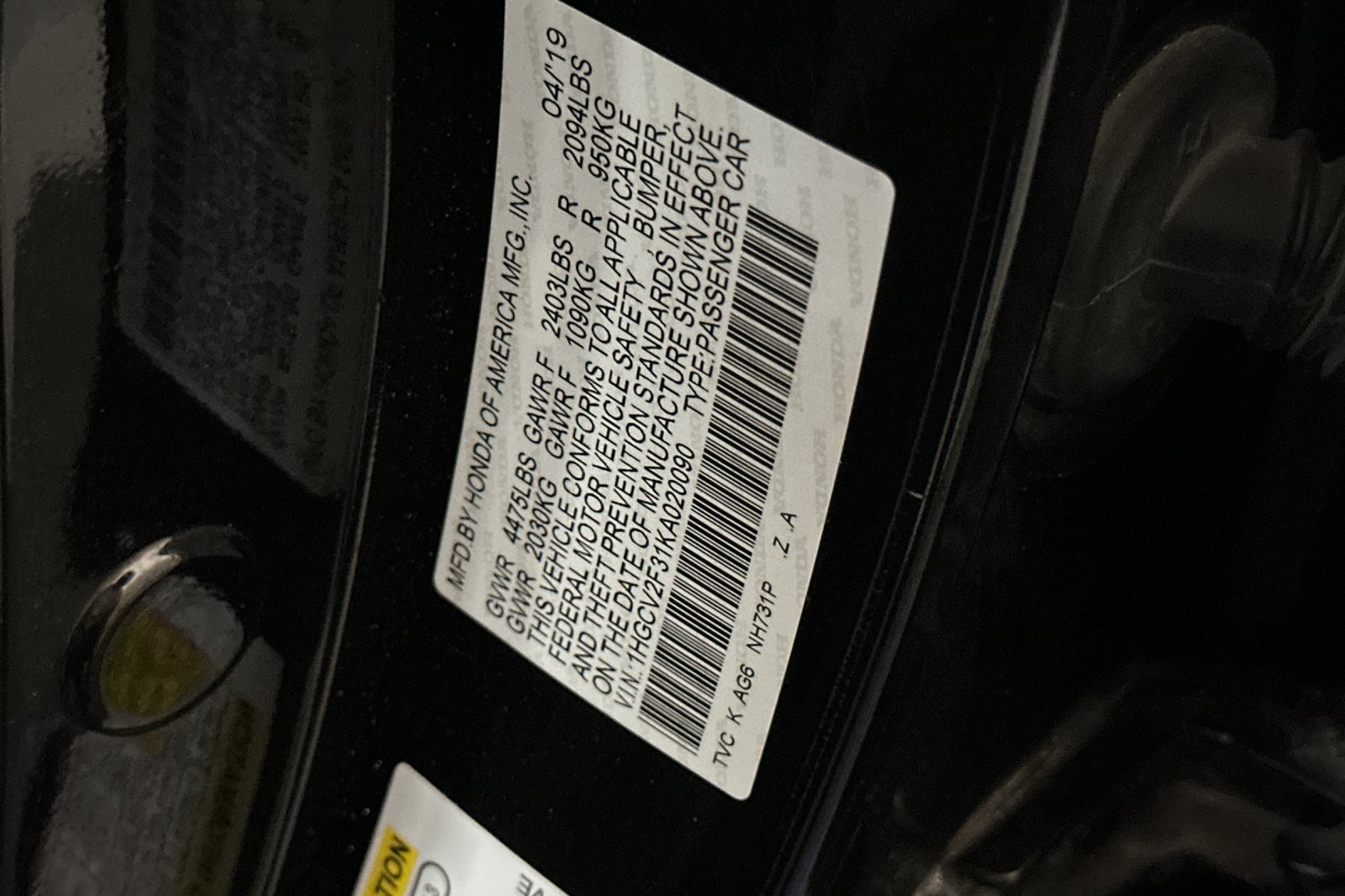 Used 2019 Honda Accord Sport image 52