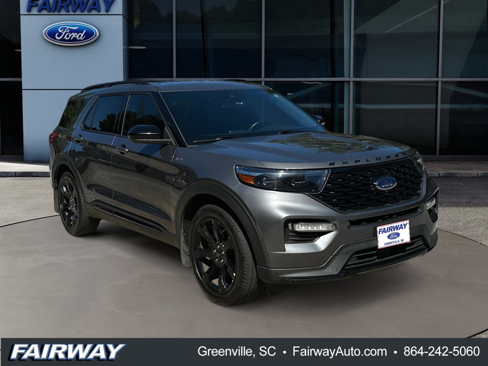 Used 2022 Ford Explorer ST-Line w/ Class IV Trailer Tow Package RWD image 3