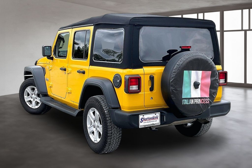 Used 2019 Jeep Wrangler Unlimited Sport S AWD/4WD image 4