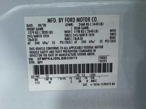 Used 2020 Ford Edge SEL w/ Cold Weather Package AWD/4WD image 34