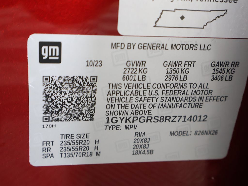 Used 2024 Cadillac XT6 Sport w/ LPO, Floor Liner Package AWD/4WD image 67
