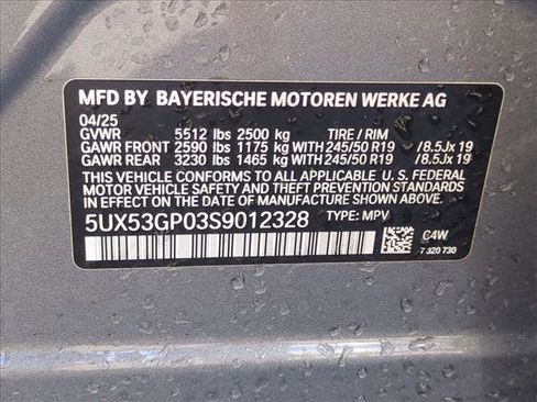 Used 2025 BMW X3 xDrive30i w/ Premium Package image 25