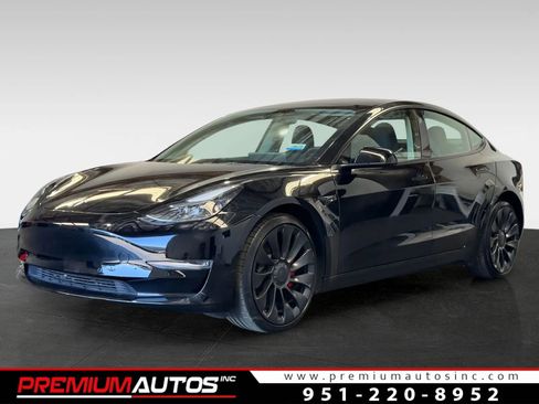 Used 2022 Tesla Model 3 Performance AWD/4WD image 1
