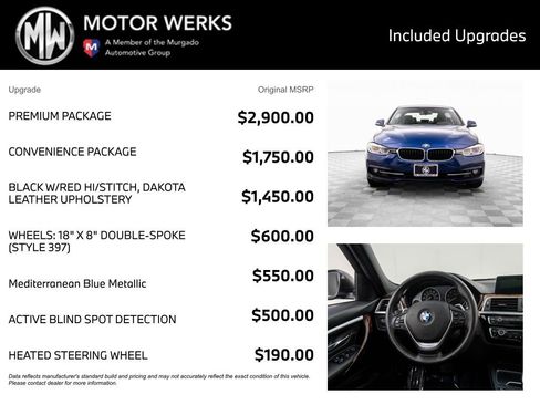 Used 2018 BMW 330i xDrive Sedan w/ Premium Package image 4