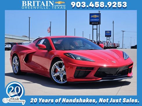 Certified 2022 Chevrolet Corvette Stingray Premium Conv w/ Chrome Exterior Badge Package RWD image 1
