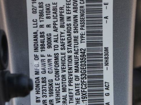 Used 2016 Honda Civic LX image 23