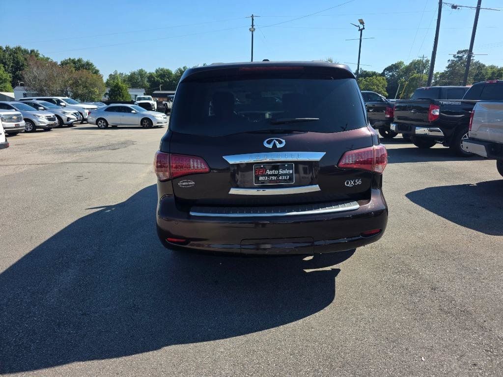 Used 2012 INFINITI QX56 4WD w/ Deluxe Touring Pkg image 3