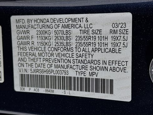 Certified 2023 Honda CR-V Sport Touring image 33