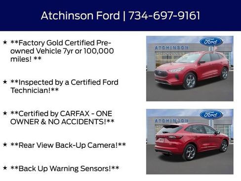 Certified 2024 Ford Escape ST-Line w/ Tech Pack #1 image 5