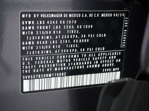 Used 2024 Volkswagen Taos SE image 58