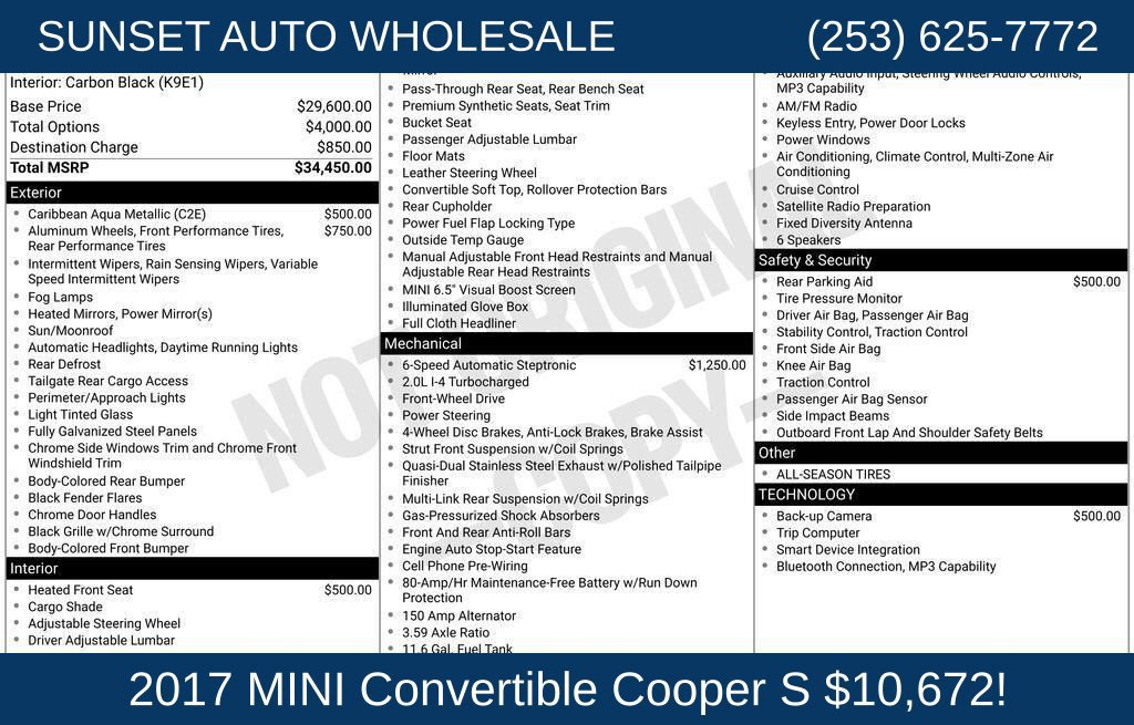 Used 2017 MINI Cooper S FWD image 53